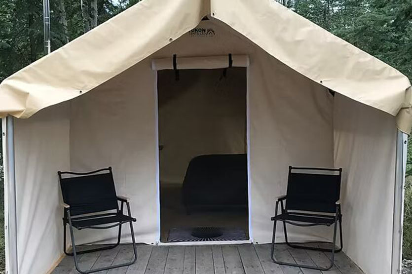 Yukon Getaway campground glamping site